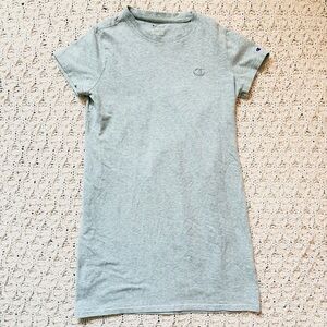 Champion Gray T-Shirt Dress